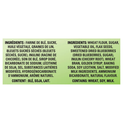 Peek Freans Lifestyle Blueberry Brown Sugar Ingredients