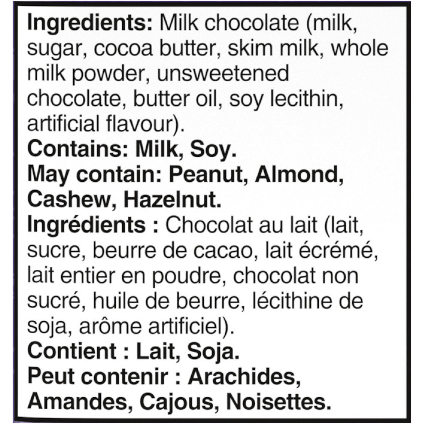 Cadbury Dairy Milk Chocolate Bar 200g/7oz (Shipped from Canada)