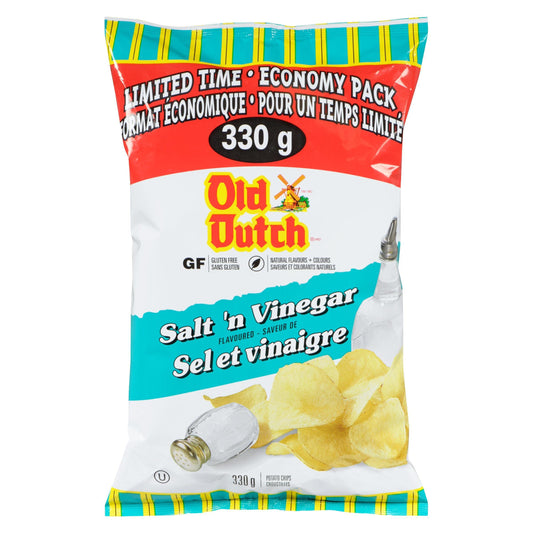 Old Dutch Salt Vinegar Potato Chips