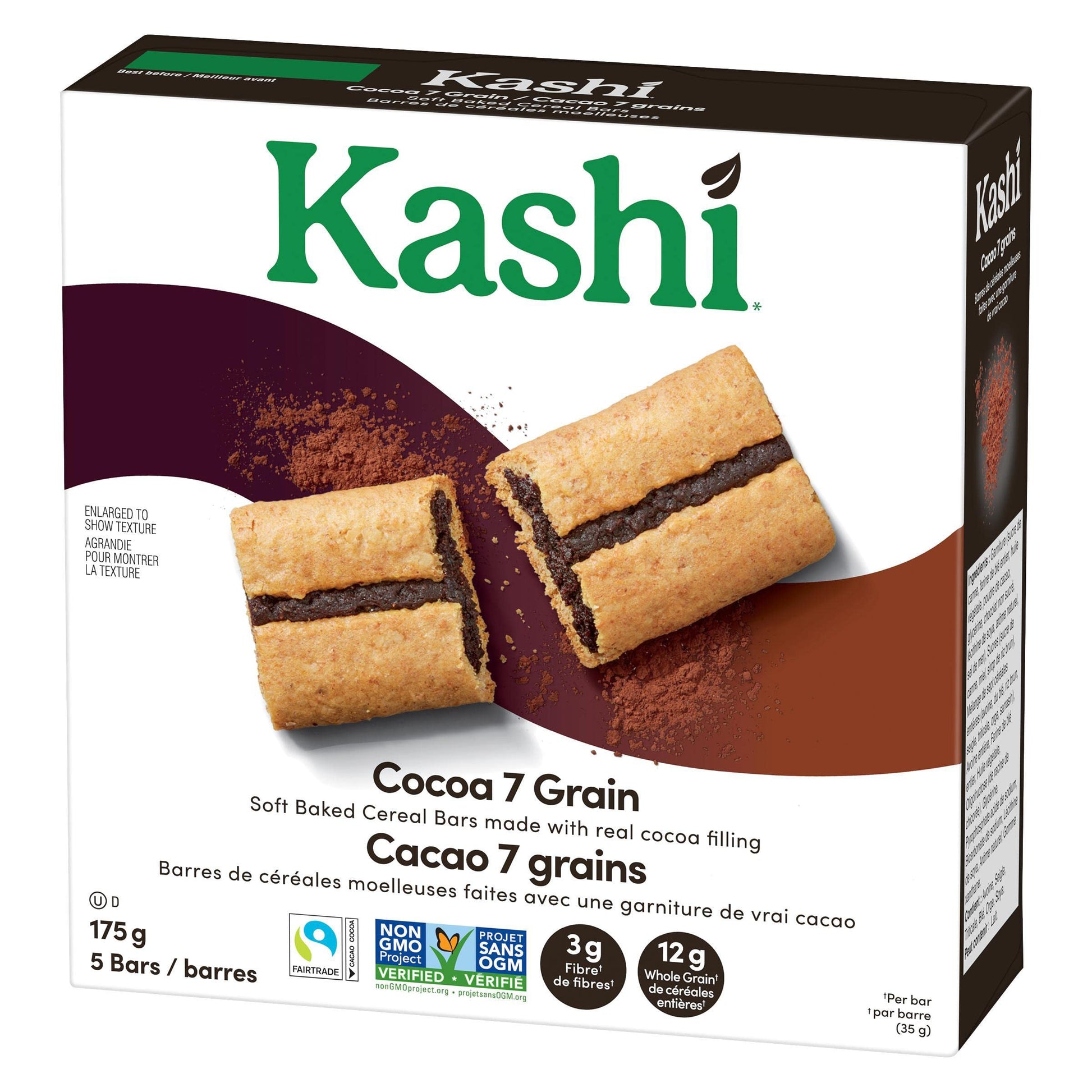 Kashi 7 Grain Cocoa Soft Baked Bars 1