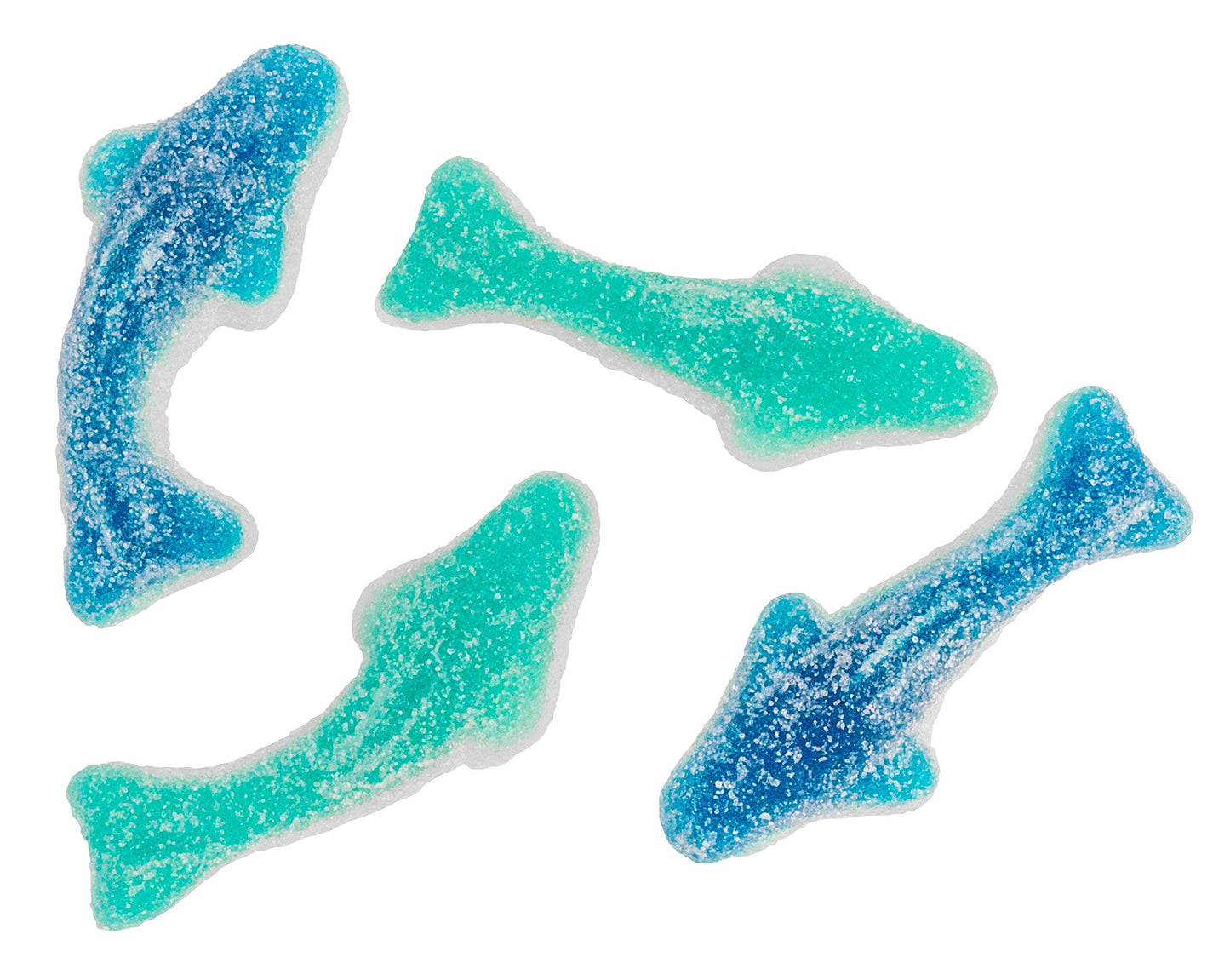 Sour Sharks Gummies Bulk Candy 1K/35.27oz (Shipped from Canada)