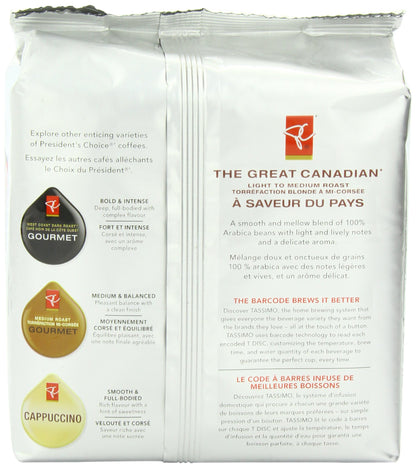 President's Choice Tassimo The Great Canadian 123g/4.3oz (Shipped from Canada)