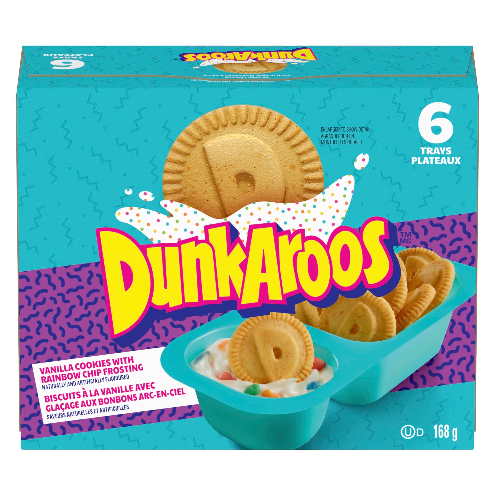 Dunk Aroos Vanilla Cookies Rainbow Sprinkle Frosting 1