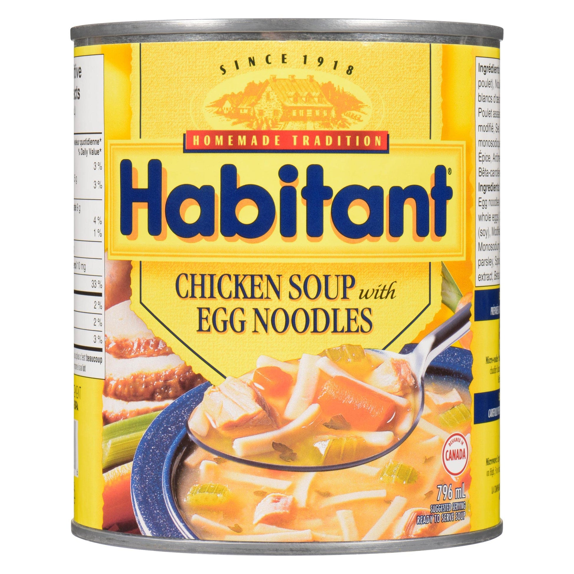 Habitant Chicken Soup with Egg Noodles front cover