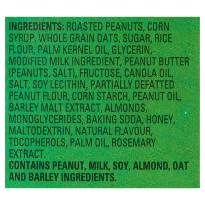 Nature Valley Sweet Salty Peanut Granola Bars Ingredients