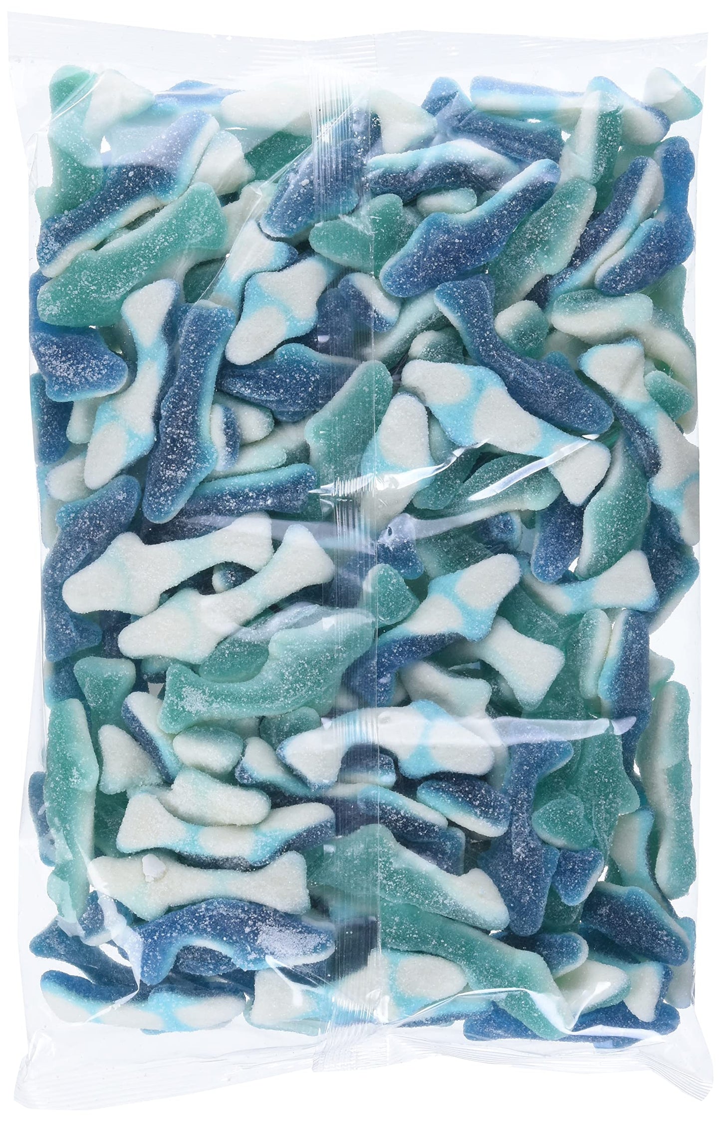 Sour Sharks Gummies Bulk Candy 1K/35.27oz (Shipped from Canada)