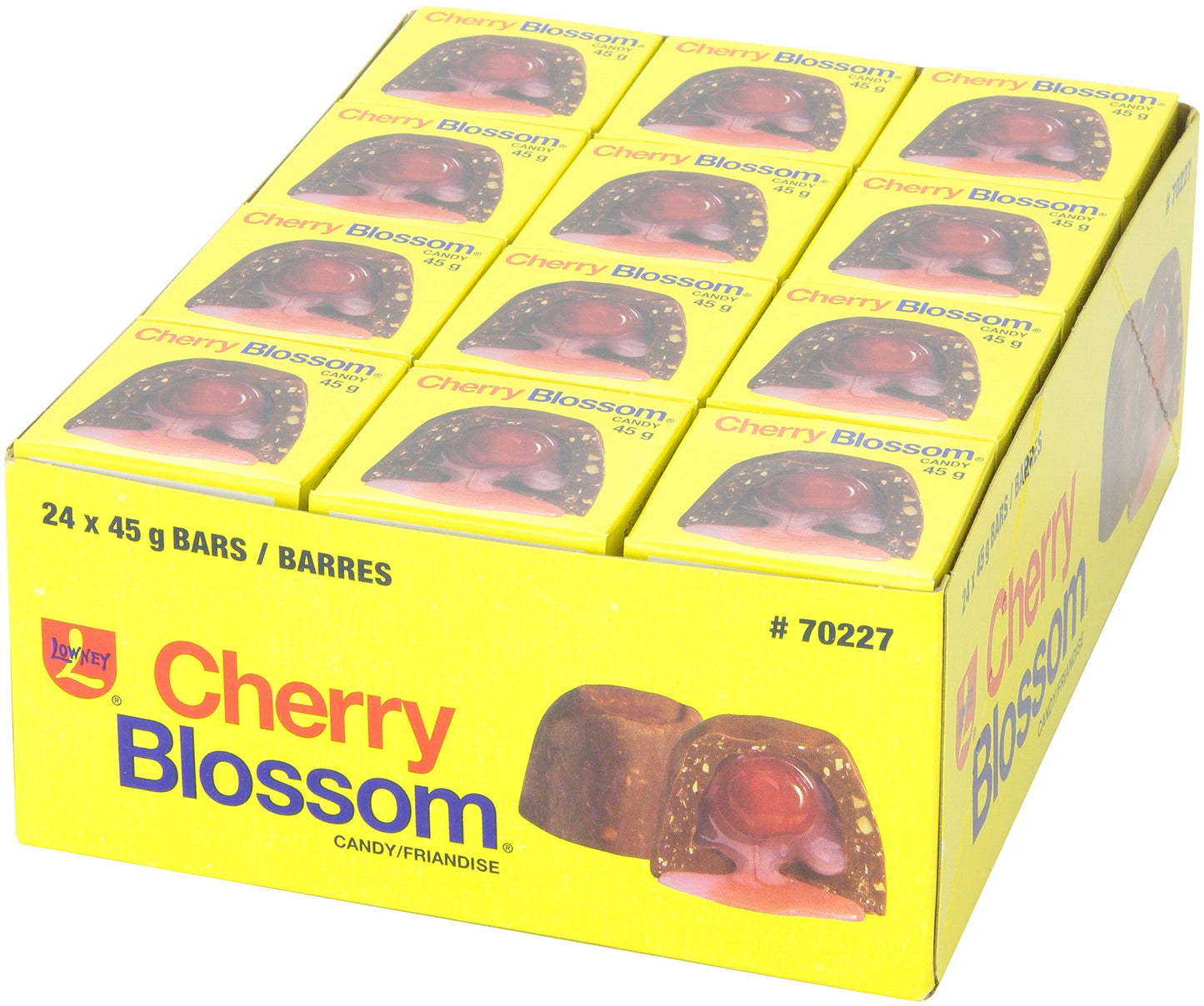 Hershey's Chocolate Candy Cherry Blossoms, 24 x 45 Grams (Shipped from Canada)